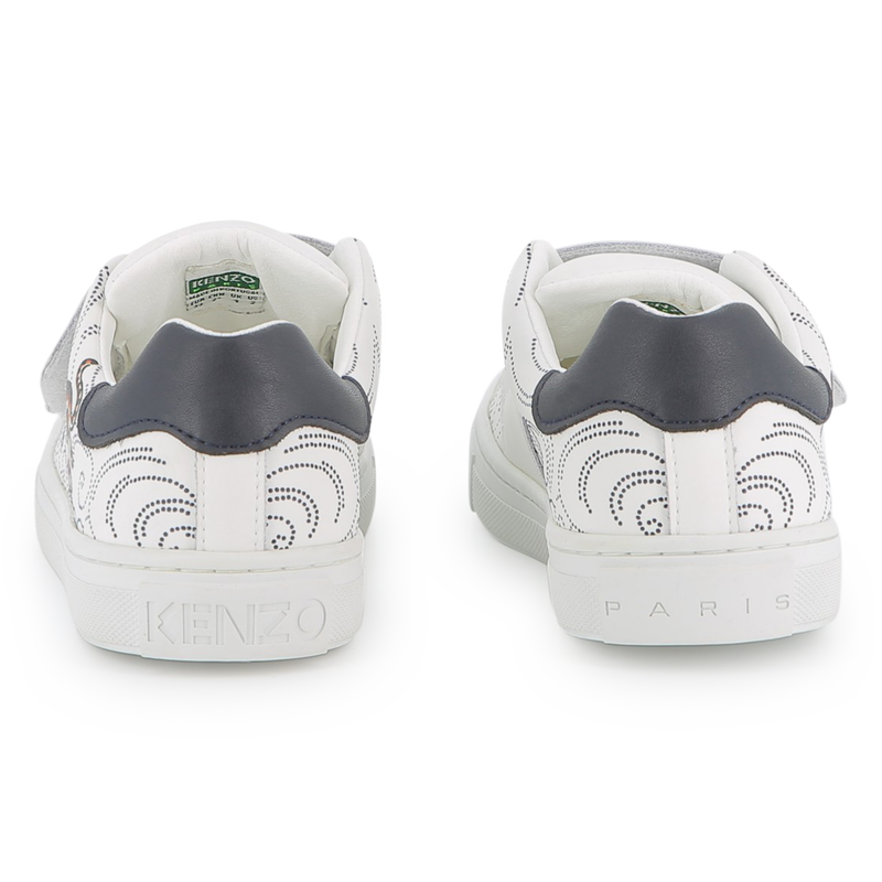 Scarpe da ginnastica in pelle bovina KENZO KIDS 
                        UNISEX