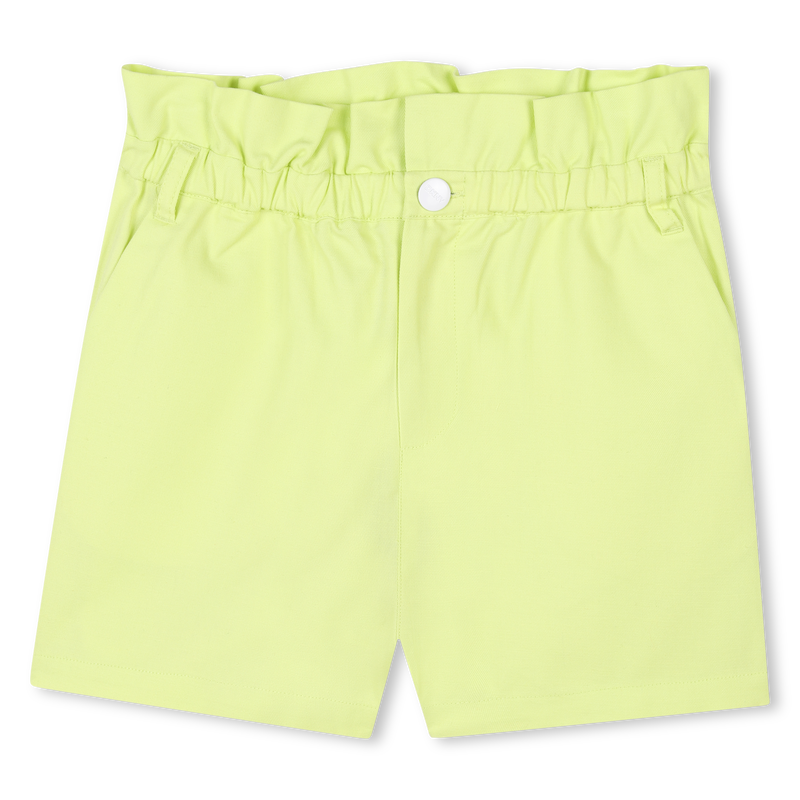Shorts in cotone e lino DKNY 
                        BAMBINA