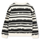 Felpa a righe KARL LAGERFELD KIDS 
                    RAGAZZO