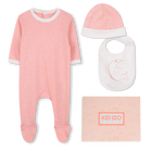 Set pigiama, bavaglino e cappello KENZO KIDS 
                    BAMBINA