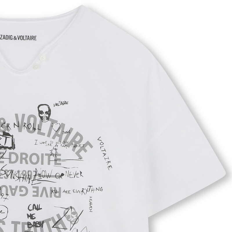 T-shirt a maniche corte ZADIG & VOLTAIRE 
                        BAMBINA