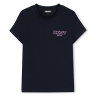 T-shirt a maniche corte DKNY 
                    BAMBINA