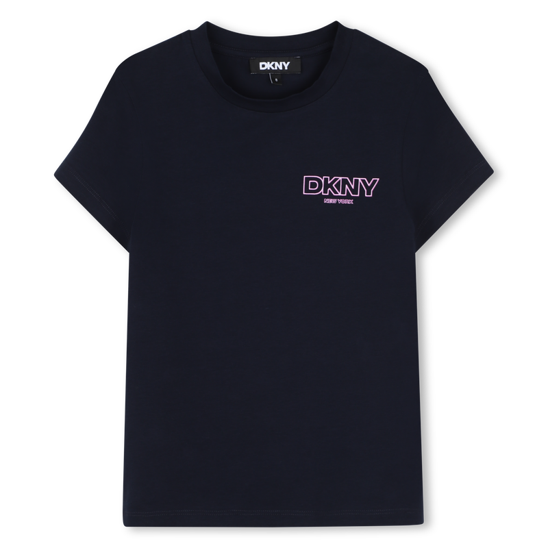 T-shirt a maniche corte DKNY 
                        BAMBINA