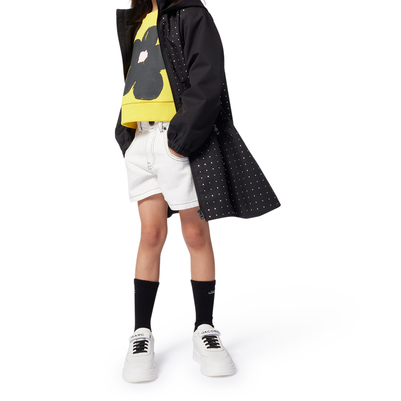 Shorts stampati in cotone MARC JACOBS 
                        BAMBINA