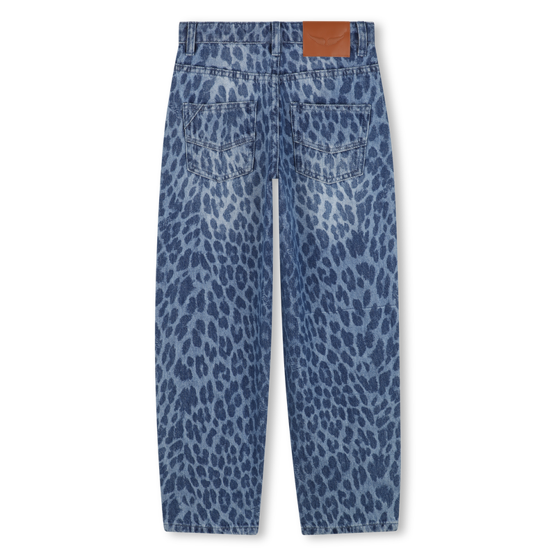 Jeans leopardati ZADIG & VOLTAIRE 
                        BAMBINA