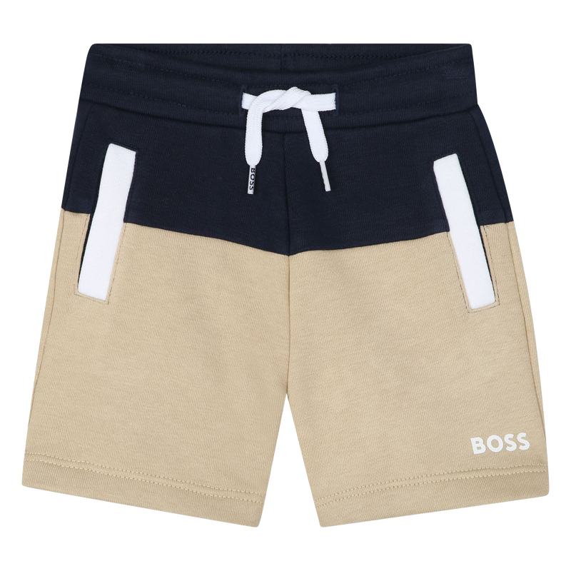 Shorts bicolore felpati BOSS 
                        RAGAZZO