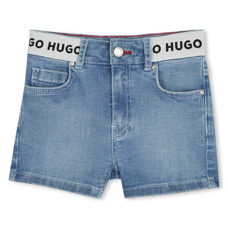 Shorts di jeans con tasche HUGO 
                        BAMBINA