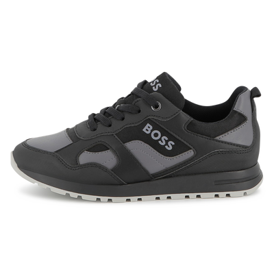 Sneakers finte e tela BOSS RAGAZZO