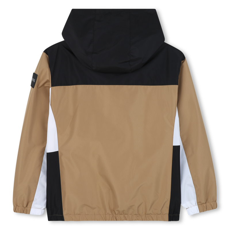 Giacca a vento con cappuccio BOSS 
                        RAGAZZO