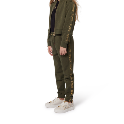 Pantaloni da jogging in felpa MICHAEL KORS BAMBINA