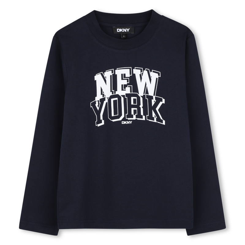 Maglietta a maniche lunghe DKNY 
                        RAGAZZO