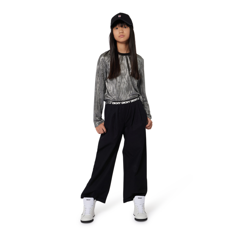 Cotton Party Trousers DKNY 
                        BAMBINA