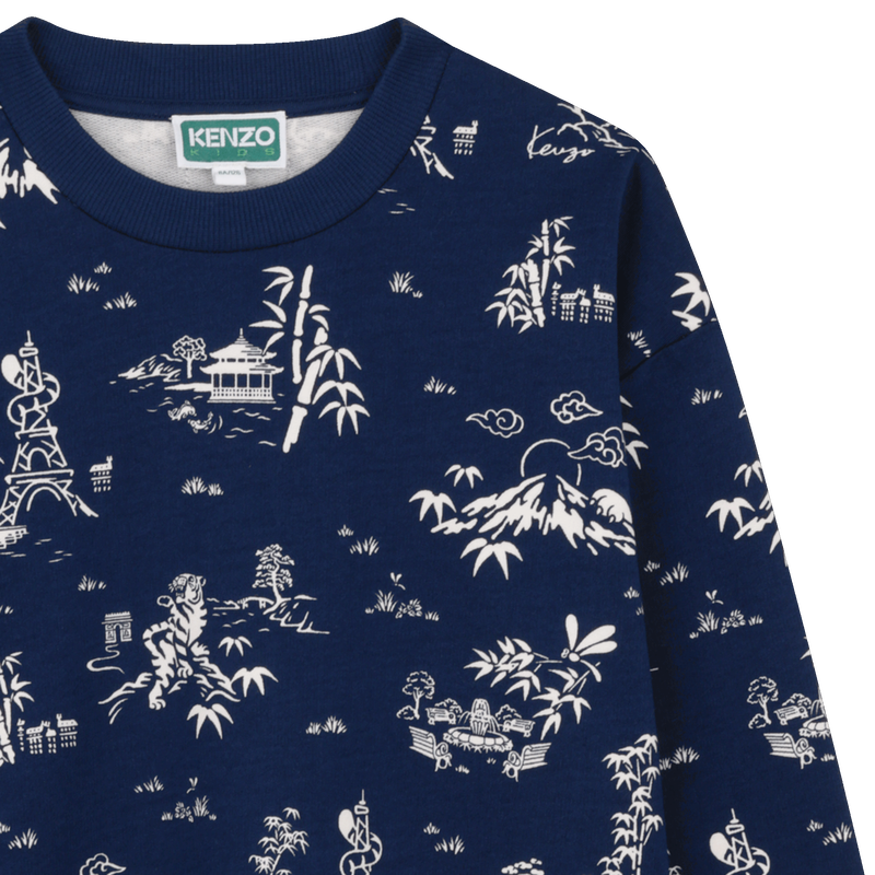 Felpa in pile KENZO KIDS 
                        RAGAZZO