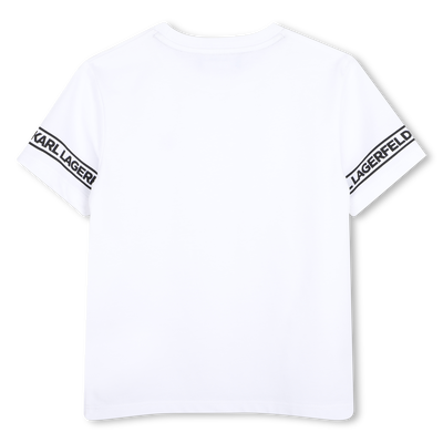 T-shirt a maniche corte KARL LAGERFELD KIDS RAGAZZO