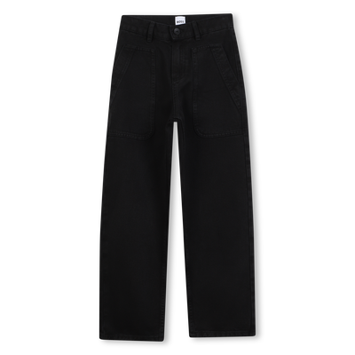 Pantaloni in twill BOSS RAGAZZO
