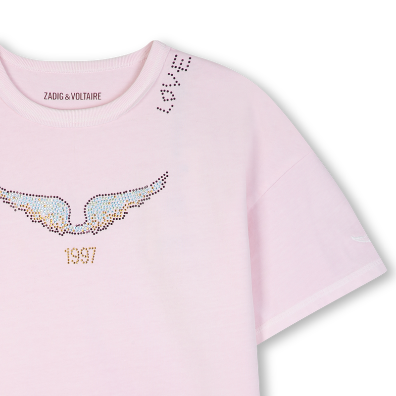 T-shirt a maniche corte ZADIG & VOLTAIRE 
                        BAMBINA