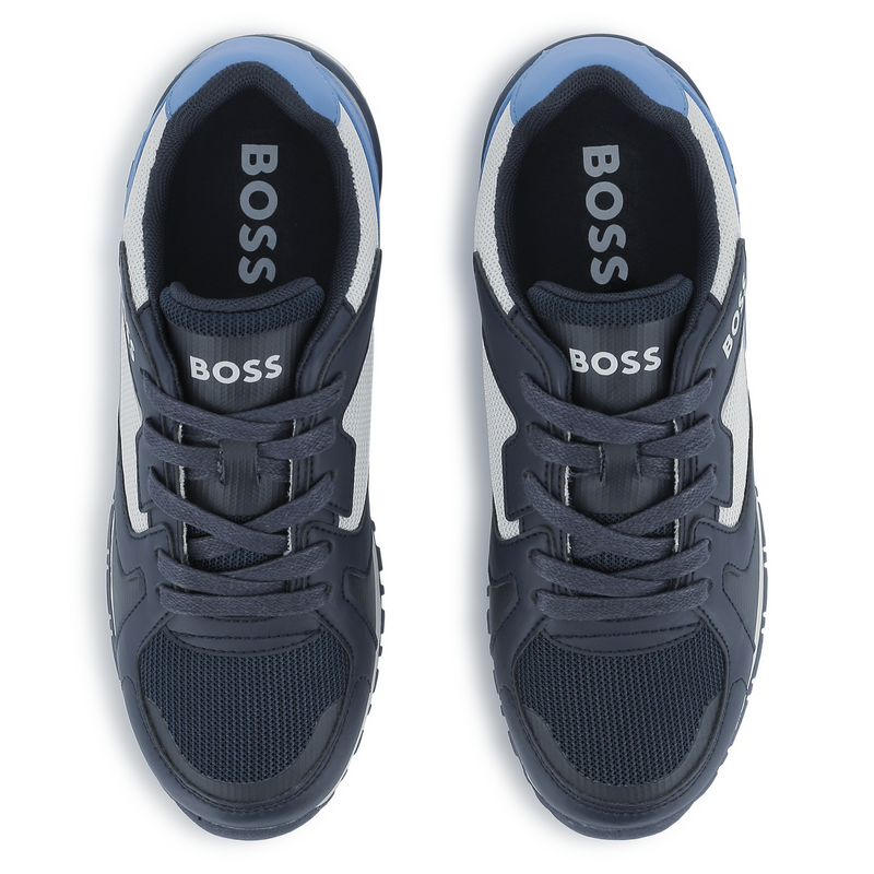 Sneakers stringate retr&ograve; BOSS 
                        RAGAZZO