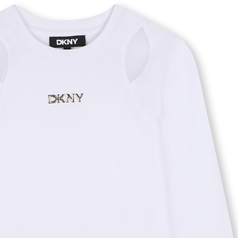 Maglietta a maniche lunghe DKNY 
                        BAMBINA