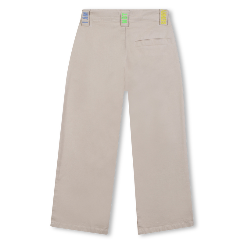 Pantaloni in twill BILLIEBLUSH 
                        RAGAZZO