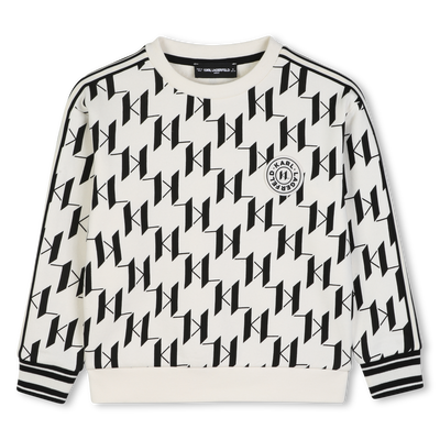Felpa KARL LAGERFELD KIDS RAGAZZO