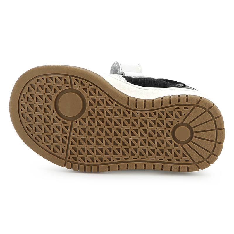 Sneakers pelle velcro e lacci BOSS 
                        RAGAZZO