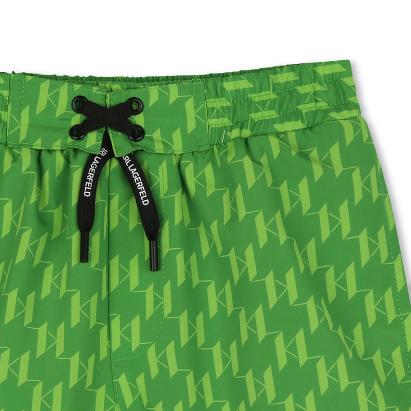 Shorts da bagno con tasche KARL LAGERFELD KIDS 
                        RAGAZZO