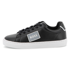 Sneakers in pelle bovina, NERO, hi-res