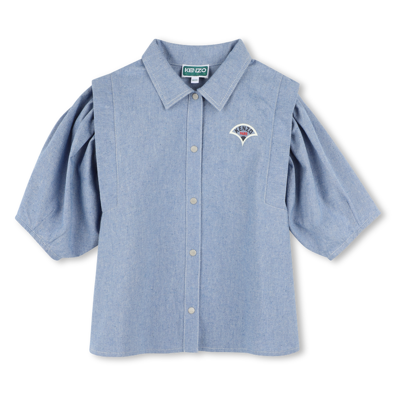 Camicia a maniche corte KENZO KIDS 
                        BAMBINA