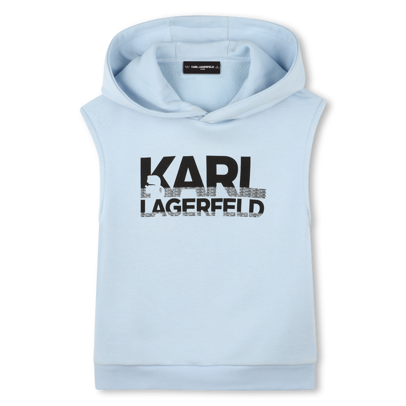 Felpa con cappuccio KARL LAGERFELD KIDS 
                        RAGAZZO
