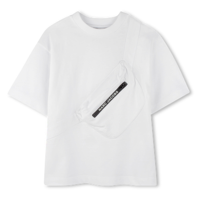 T-shirt in cotone con stampa MARC JACOBS RAGAZZO