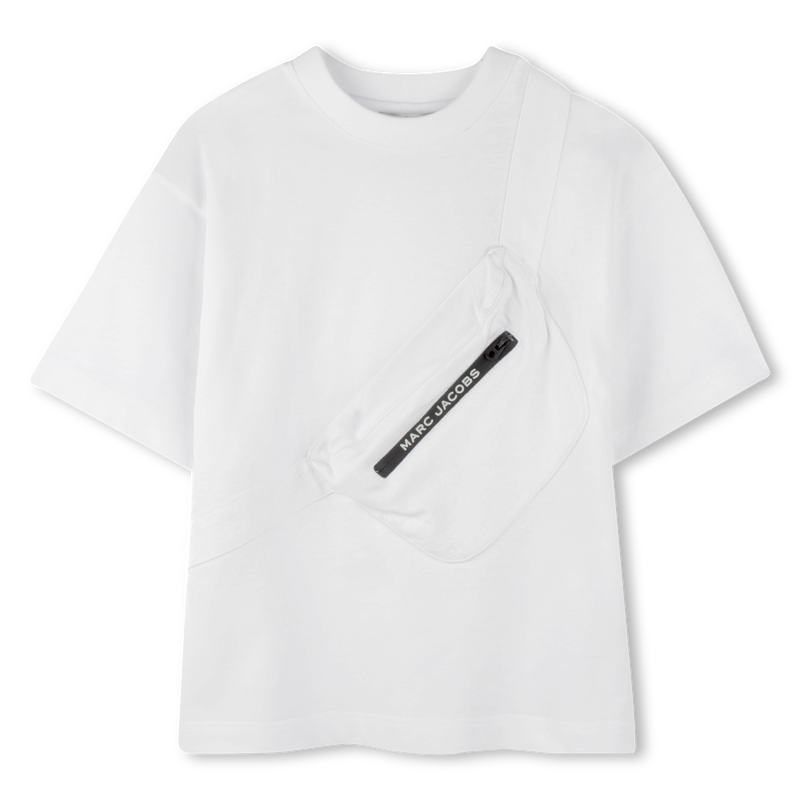 T-shirt in cotone con stampa MARC JACOBS 
                        RAGAZZO