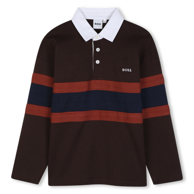 Polo a maniche lunghe BOSS RAGAZZO