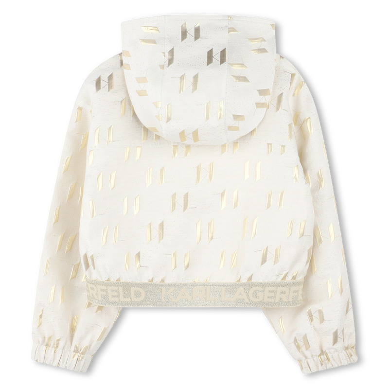 CARDIGAN CON CAPPUCCIO KARL LAGERFELD KIDS 
                        BAMBINA