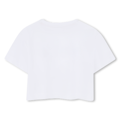 T-shirt con patch e logo HUGO BAMBINA