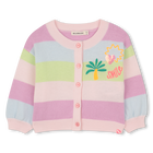 Felpa con cappuccio e zip BILLIEBLUSH 
                    BAMBINA