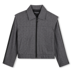 Cardigan sportivo KARL LAGERFELD KIDS 
                    BAMBINA