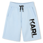 Bermuda elasticizzati cotone KARL LAGERFELD KIDS 
                    RAGAZZO