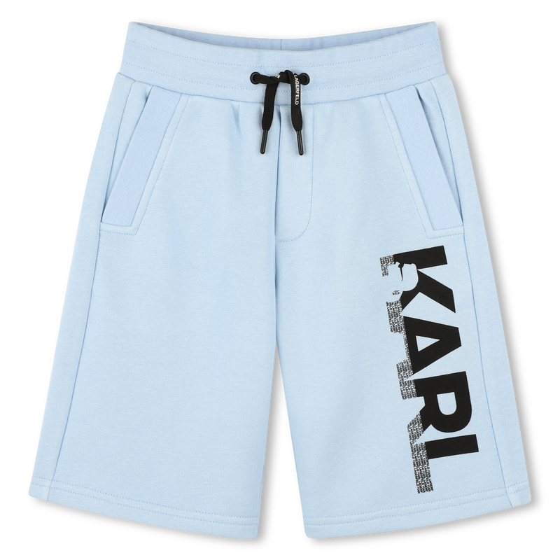 Bermuda elasticizzati cotone KARL LAGERFELD KIDS 
                        RAGAZZO