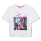 T-shirt a maniche corte HUGO 
                    BAMBINA