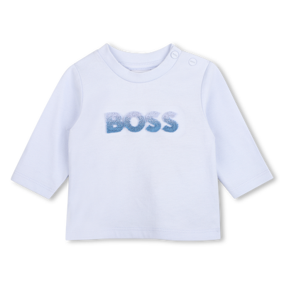 Maglietta a maniche lunghe BOSS BAMBINO