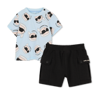 Set t-shirt e pantaloncini KARL LAGERFELD KIDS 
                    RAGAZZO