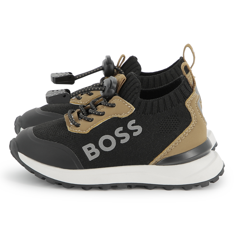 Sneakers calzino stringate BOSS 
                        RAGAZZO