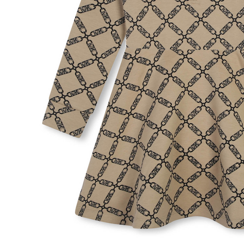 Vestito con zip maniche lunghe MICHAEL KORS 
                        BAMBINA