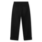 Pantaloni con pince e risvolti DKNY 
                    BAMBINA