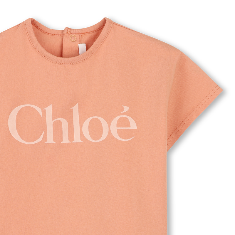 T-SHIRT A MANICHE CORTE CHLOE 
                        BAMBINA