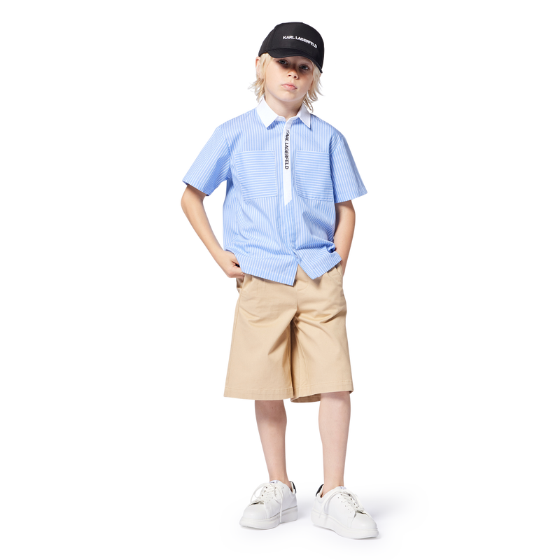 Cappello ricamato regolabile KARL LAGERFELD KIDS 
                        RAGAZZO