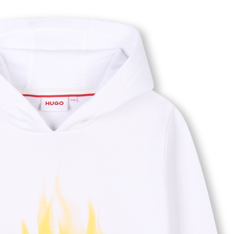 Felpa con cappuccio HUGO 
                        RAGAZZO