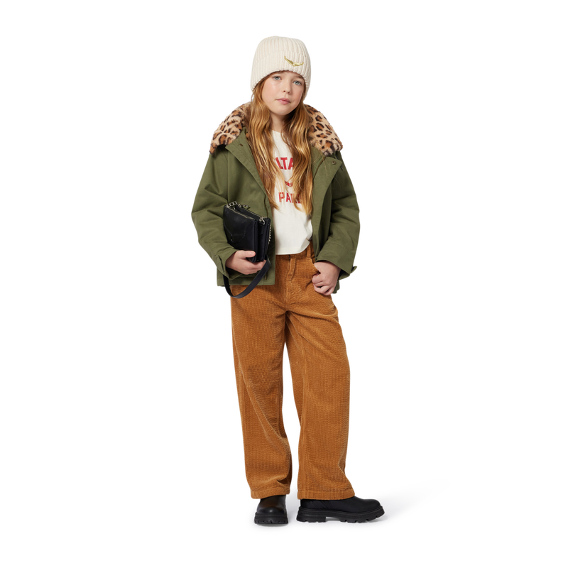 Pantalone in velluto ricamato ZADIG & VOLTAIRE 
                        BAMBINA