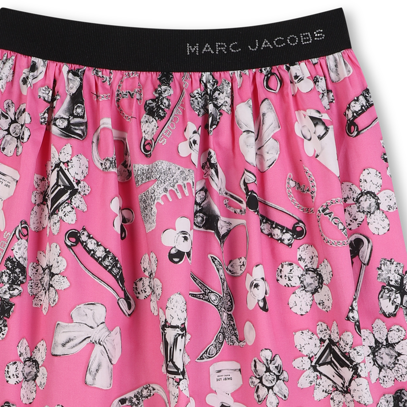 Gonna in raso di cotone MARC JACOBS 
                        BAMBINA