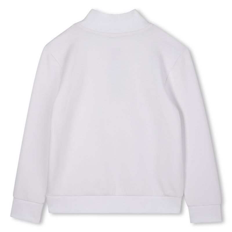 Felpa stand-up con zip BOSS 
                        RAGAZZO